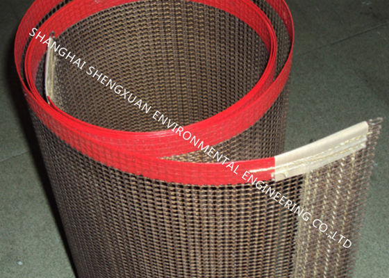 Anti - Statik PTFE Konveyör Bant 4mm * 4mm Güçlü Aşınma Direnci ile Mesh Boyutu